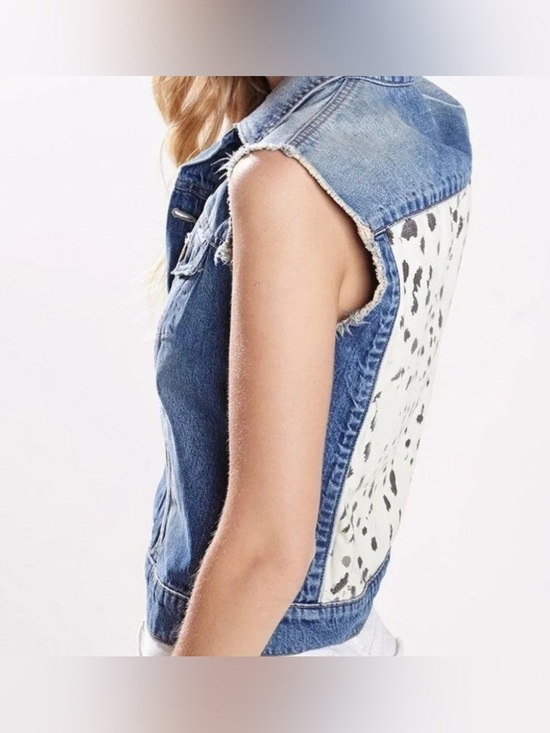 MOTHER Jackets & Blazers - Mother Denim Vest - Even Hippies Get the Blues